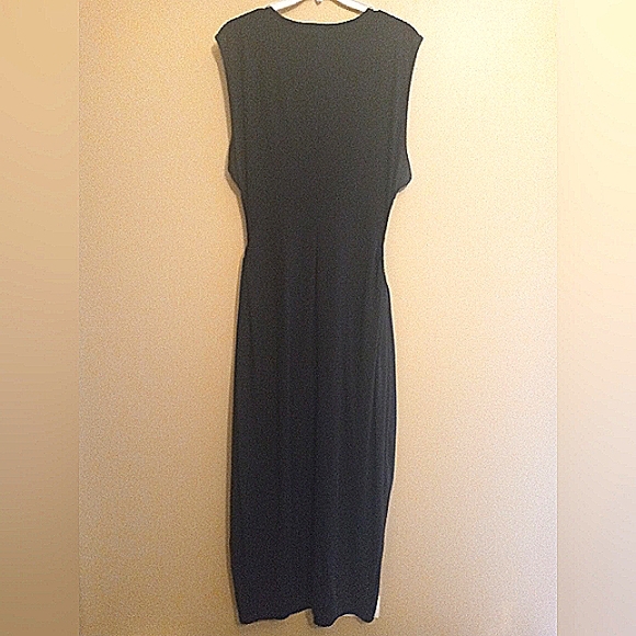 AKIRA Black Cut-Out Maxidress - Picture 2 of 4